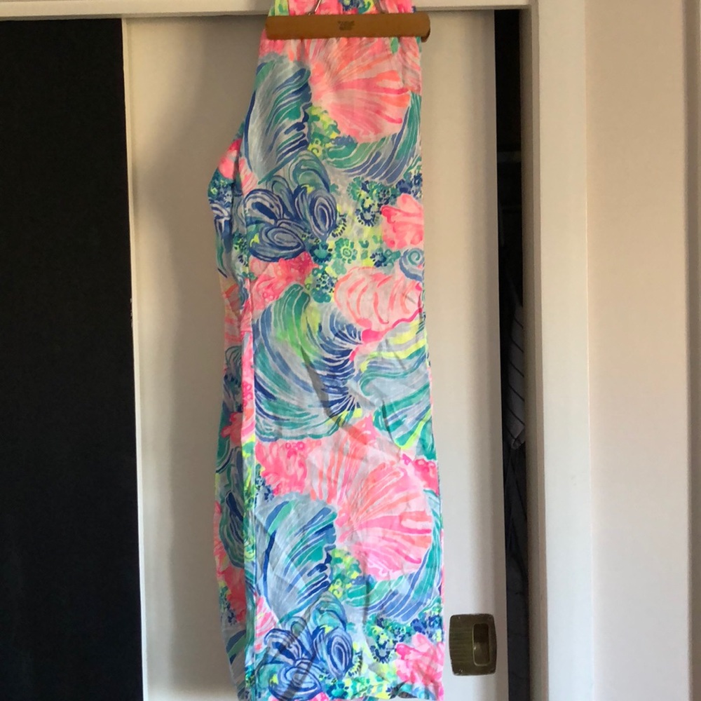 Lilly Pulitzer linen beach pants